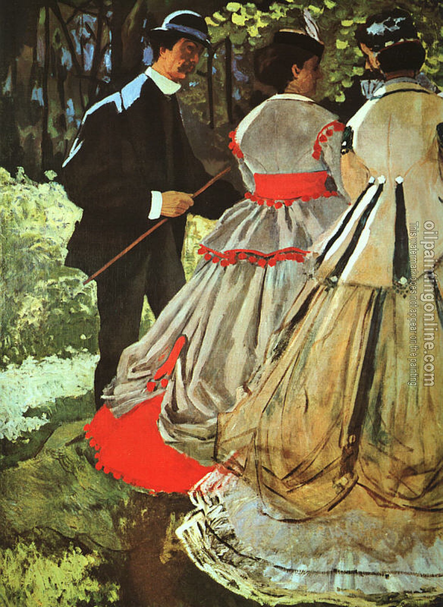 Monet, Claude Oscar - Le Deeuner sur l'Herbe, Translated title: The Picnic